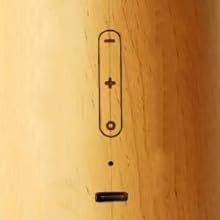 3 レベル 明るさ 触覚ディマー付き 充電磁気バランスランプ 1