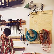 エルゴノミック マグネティック ハンジング ストラップ ケーブル ホース用 延長コード ホールダー 5