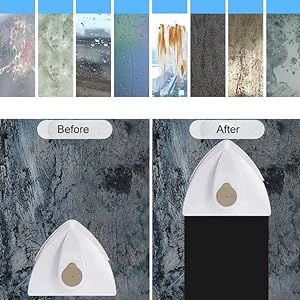 高層窓の掃除のための調整可能な二面磁気窓ガラスワイパー 3