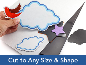 18Pcs 方形 柔軟な磁石シート 工芸品 写真を保存する 0