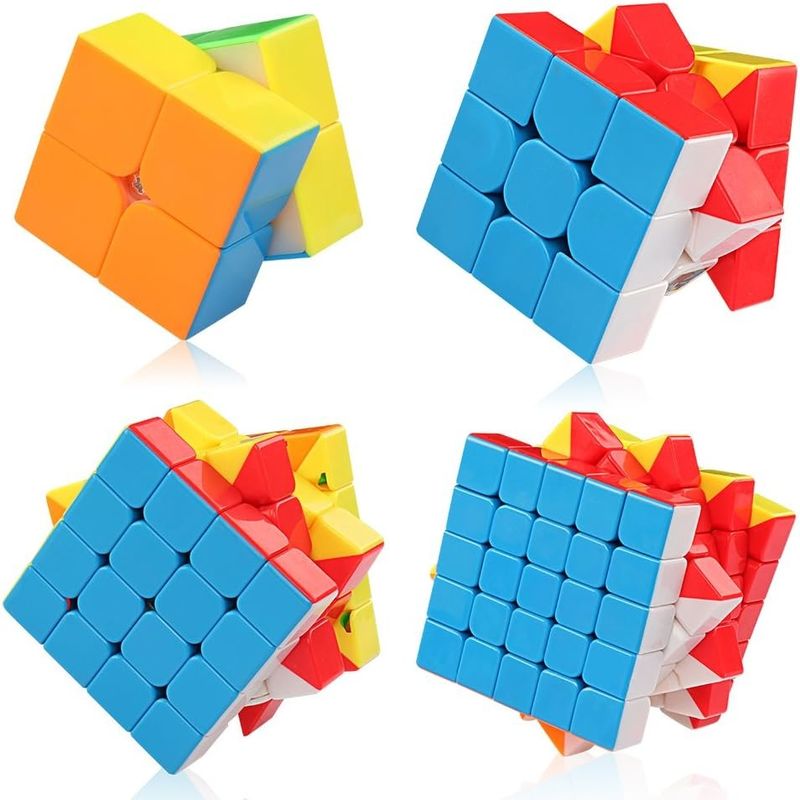 多彩磁気ルービックキューブセット 2x2 3x3 4x4 5x5シリーズ