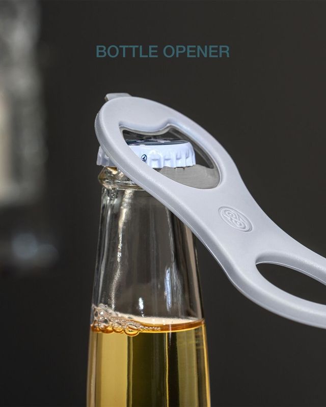 FDA 2 in 1 マグネティック ビールボトル 開口機 冷蔵庫とRV用 キャップキャッチャー