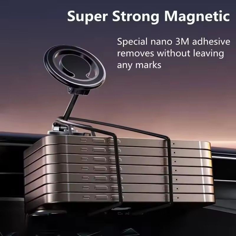 1080 磁気車用電話ホルダー 磁気車用支架 セルマウント スマートフォン サポート 車用 iPhone 15 14 13 12 11 サムスン